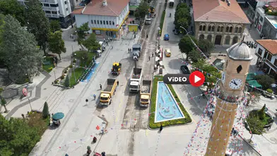 Gazi Caddesi Yenileniyor