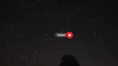 Çorum’da Geceyi Meteor Yağmuru Aydınlattı
