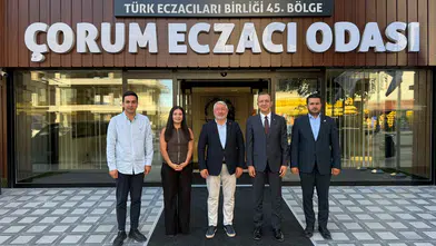 Başkan Aşgın’dan Eczacı Odasına Ziyaret
