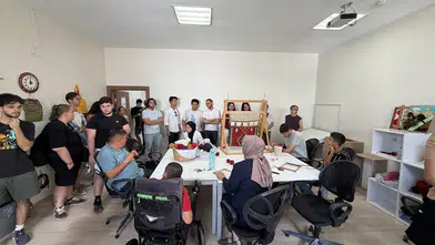 Erasmus Öğrencileri, Engelli Eğitim Merkezi’ni Ziyaret Etti