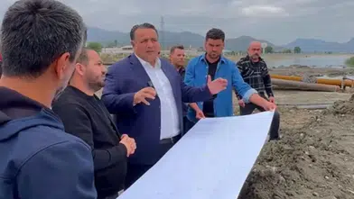 Kızılırmak Şişme Savak Projesi’ne Saha İncelemesi