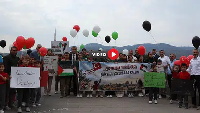 Balonlar ve Uçurtmalar Gazzeli Çocuklar İçin Gökyüzünde