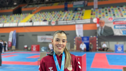 Büyükler Türkiye Karate Şampiyonası'nda Düzce Üniversitesinden iki sporcu kürsüye çıktı