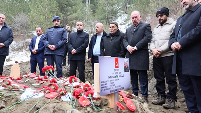 Şehit Mustafa Uslu için Mevlit Okutuldu