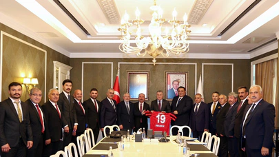 Bakana Teşekkür Ziyareti