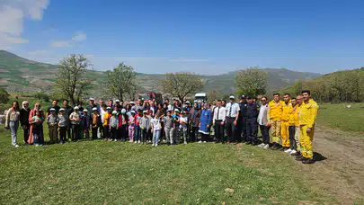 Orman Yangınlarına Böyle Dikkat Çektiler