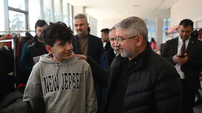 Başkan Aşgın’dan Hayır Çarşısı’na Destek Çağrısı