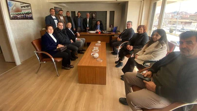 CHP’den Yeni Başkana Hayırlı Olsun Ziyareti