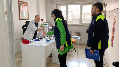 Çorum Belediyesi, Sağlık Çalışanlarını Unutmadı