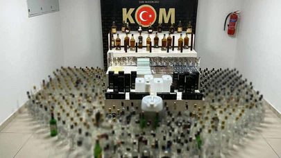 Çorum Polisinden Kaçak İçki Operasyonu