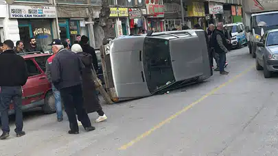 Osmancık Caddesi’nde Kaza