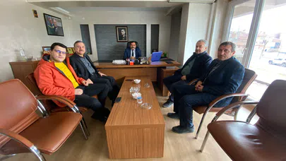 Özdemir’e Eski Mesai Arkadaşından Ziyaret