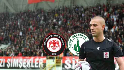 Sivas Maçına Tecrübesiz Hakem
