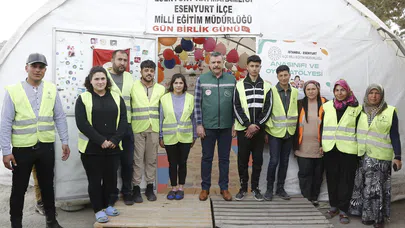 Vali Çiftçi Gönüllüleri Ziyaret Etti