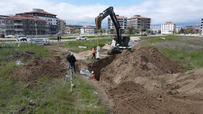Altyapı Çalışmaları Tam Hız Devam Ediyor