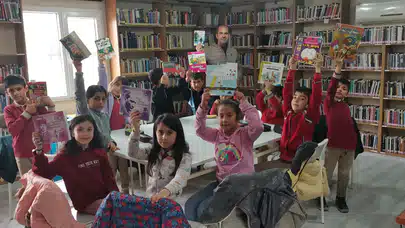 Bu Kütüphanede Eğlence ve Öğrenmek Bir Arada