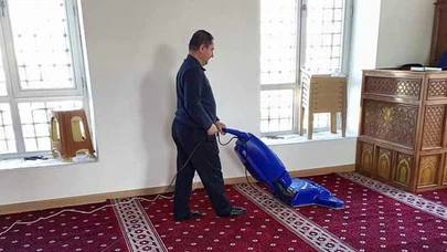 Dodurga’da Caminin Halıları Yenilendi