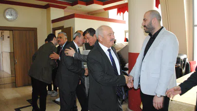 Esnaf Temsilcileri, ÇESOB’ta Bayramlaştı