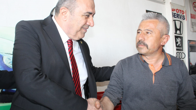 Esnafı Dinledi, Sorun Ve Talepleri Tespit Etti