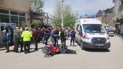 Hafriyat Kamyonuyla Çarpışan Motosikletin Sürücüsü Öldü