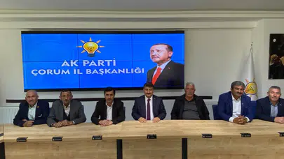 Muhtarlardan AK Parti’ye Destek Ziyareti
