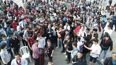 Taraftar Maçı Meydanda İzledi