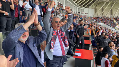 Ahlatcı, Çorum FK'yı Kutladı