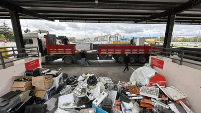 3,5 Ton Elektronik Atığı Ekonomiye Kazandırdı