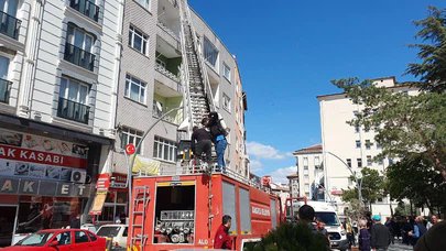 Apartmanda Yangın Paniği