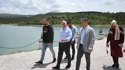 Baraj Çevresi Yaza Hazırlanıyor