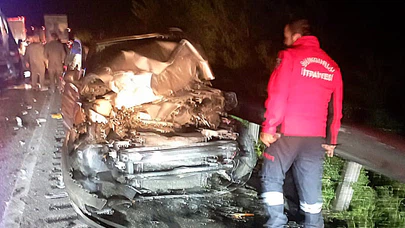 Büyükbaş Hayvan Kazaya Neden Oldu: Dört Yaralı