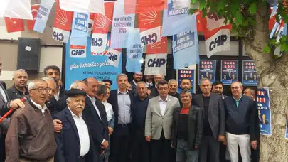 CHP, Bahabey’de Seçim Bürosu Açtı