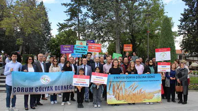 Çölyak’a Yürüyüşle Dikkat Çektiler