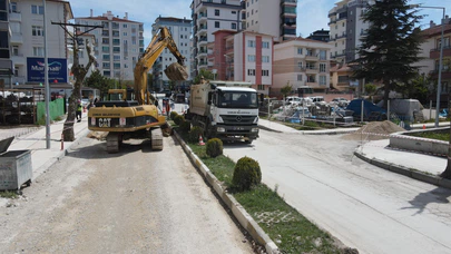 Hüyük Caddesi Yenileniyor