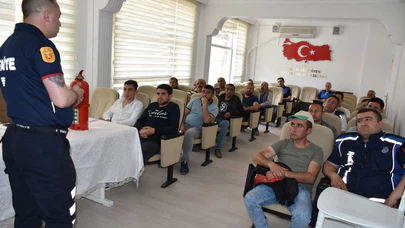İskilip’te İtfaiye Personeline Eğitim