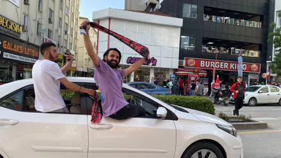 Konvoyla Kutladılar