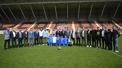 TFF Başkanı Mehmet Büyükekşi, Çorum’da
