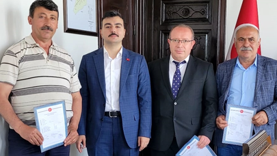 Tapu Senetleri Hak Sahiplerine Teslim Edildi