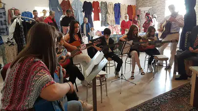 Bayat ve İskilip’te Yıl Sonu Sergisi Açtı