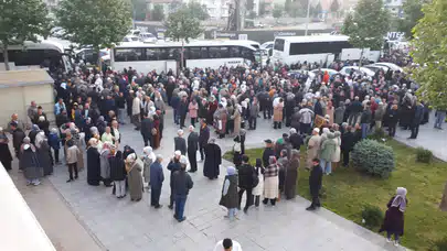 Diyanet Hac Kafilesi Dualarla Uğurlandı