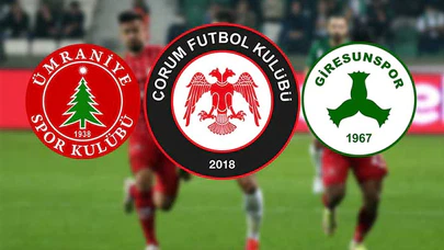 Giresun ve Ümraniye Çorum FK’nin Rakibi