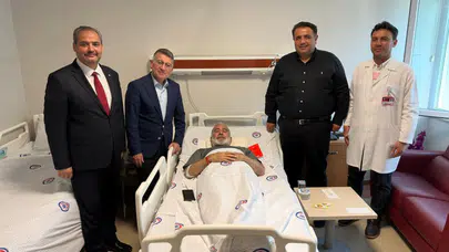 Kaya’dan Geçmiş Olsun Ziyareti