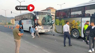 Osmancık’ta Yolcu Otobüsleri Kaza Yaptı