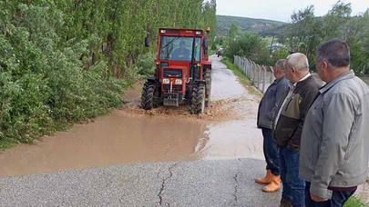 Sungurlu'da Dere ve Çaylar Taştı, Tarım Arazileri Sular Altında Kaldı  