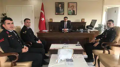 Soydaş, Jandarma Personelini Kabul Etti