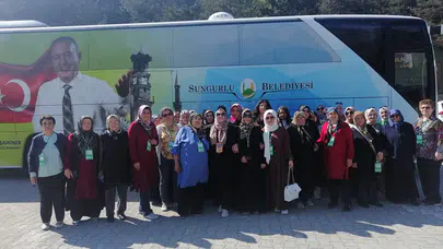 Sungurlu Belediyesinin Bolu Gezileri Sürüyor
