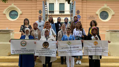 Sungurlulu Kadınlar Tecrübelerini Avrupa’da Paylaştı