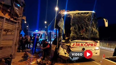 D-100 Karayolunda Korkunç Kaza: Bir Ölü, Dokuz Yaralı