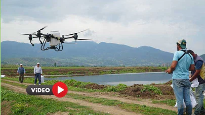 Çeltik Üretimine Drone Dopingi