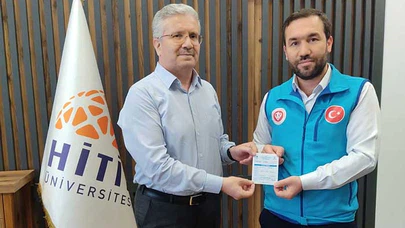 Çolak, Bağışını TDV’ye Yaptı